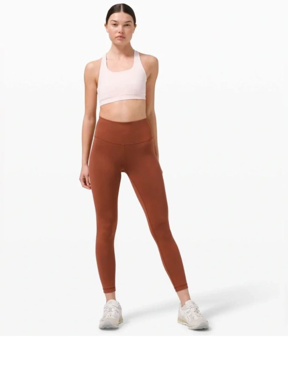 lululemon athletica women’s Rust-Brown High Waist Leggings